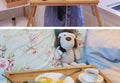 Wooden Folding Breakfast Table - Gustobene