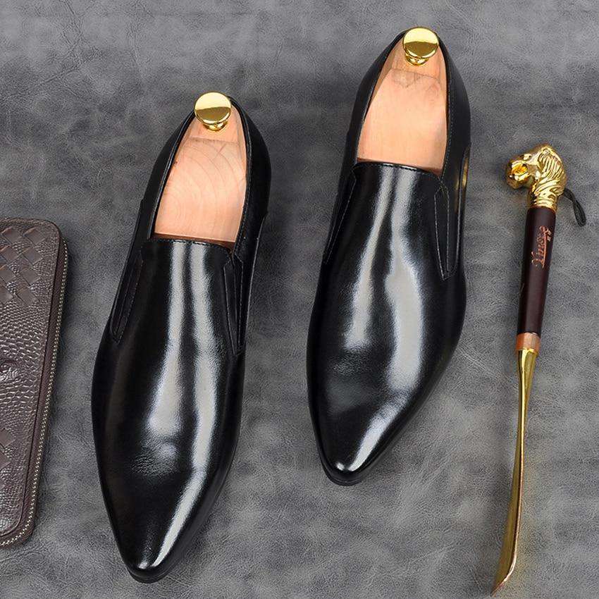 Italian Modern Men Casual Shoes - Gustobene