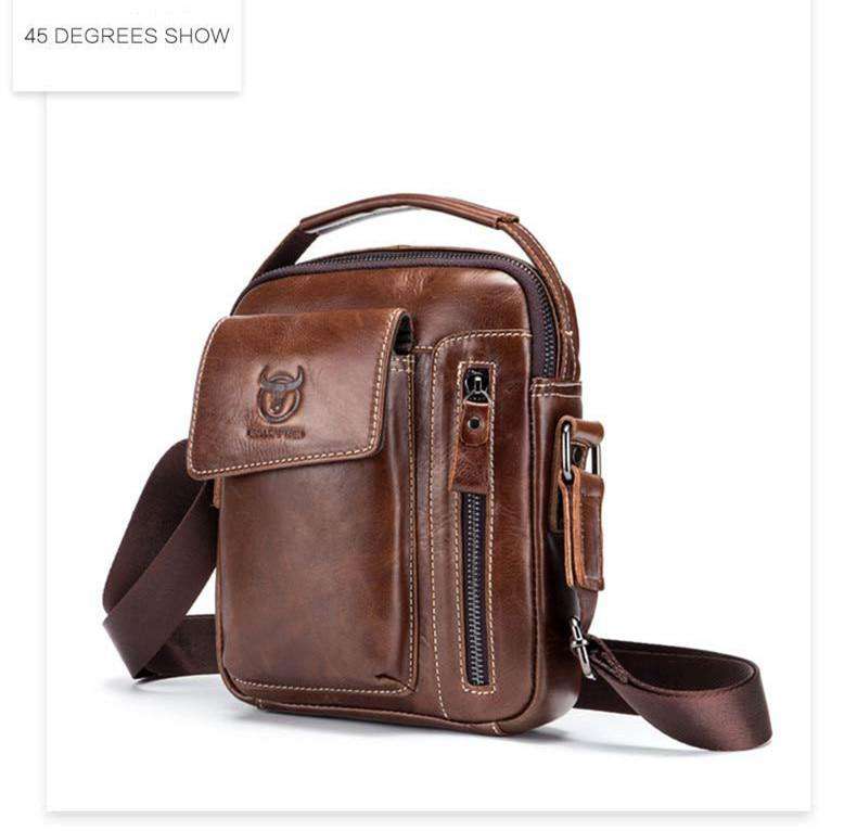 Genuine Leather Italian Vintage Handbags - Gustobene