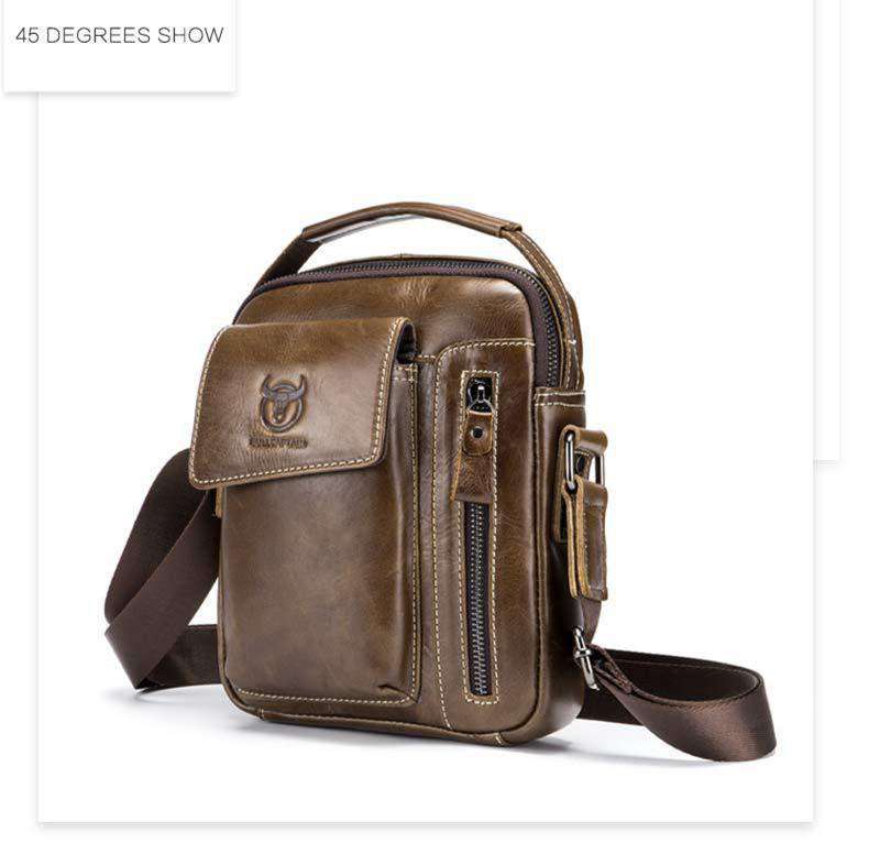 Genuine Leather Italian Vintage Handbags - Gustobene