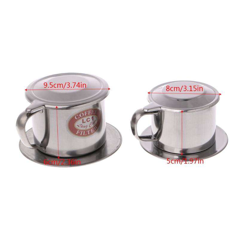 Coffee Filter Steel Pot - Gustobene