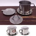 Coffee Filter Steel Pot - Gustobene