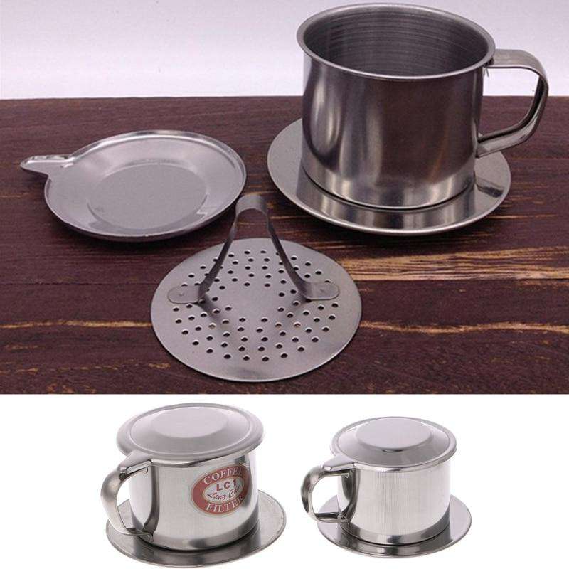 Coffee Filter Steel Pot - Gustobene
