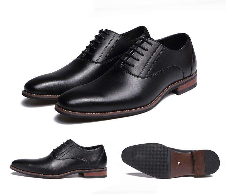 Italian Classic Formal Groom Shoes - Gustobene