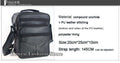 New Italian Shoulder Leather Crossbody Bag - Gustobene