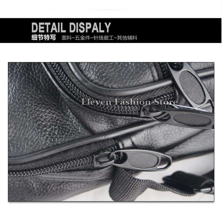 New Italian Shoulder Leather Crossbody Bag - Gustobene