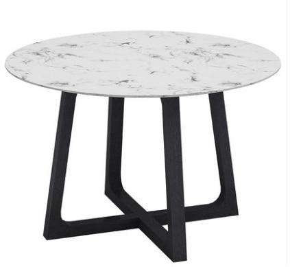 U-BEST luxury restaurant furniture italian carrara white marble dining table, designer post-modern minimalist conference table