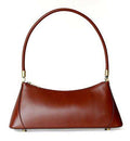 Camelia Italian Vintage Retro Shoulder Bag Made of Genuine Cow Leather - Gustobene