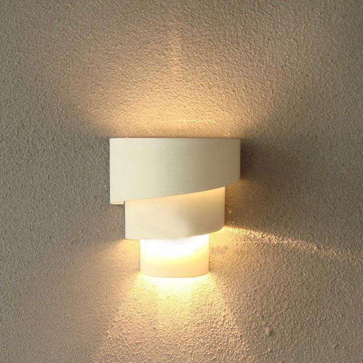 Modern bedroom hallway 5w Led White /Black/Red wall lamp minimalist Italian designer cake Three bedside wall lamp - Gustobene