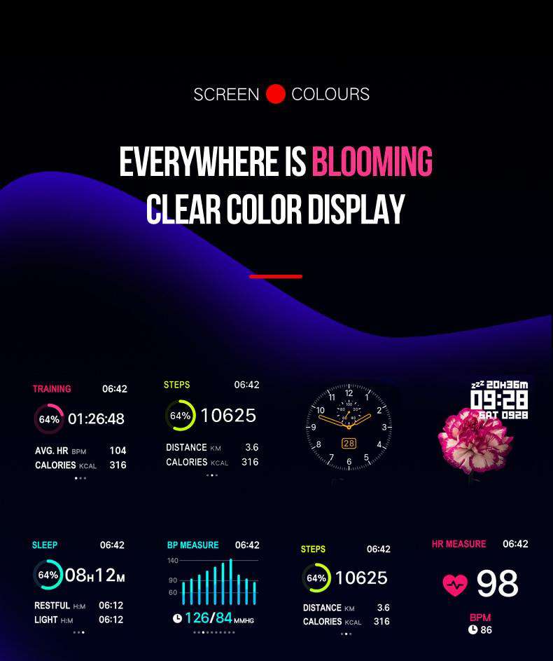 Smart Watch For Android Apple - Gustobene