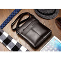 New Italian Small Briefcase Shoulder Bag - Gustobene