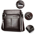 New Italian Small Briefcase Shoulder Bag - Gustobene