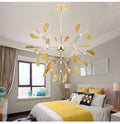 Modern LED Pink chandelier Italian Design - Gustobene