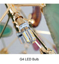 Modern LED Pink chandelier Italian Design - Gustobene