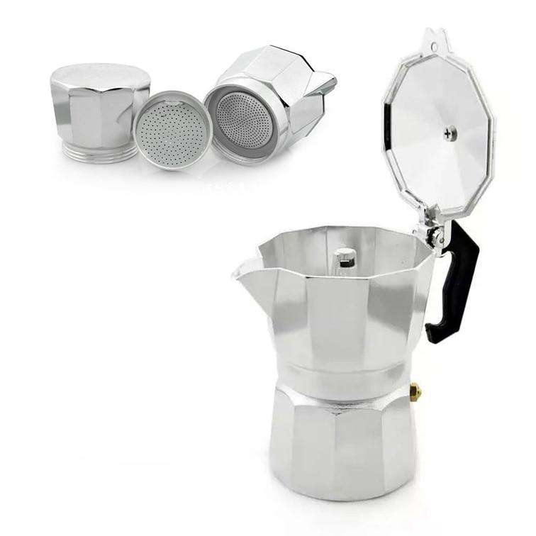 Aluminium Espresso  Italian Machine - Gustobene