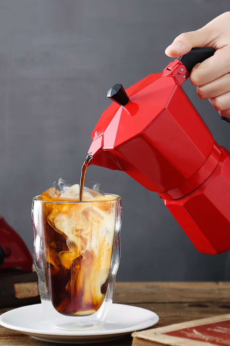 Italian Coffee Maker Portable Coffee Pot - Gustobene