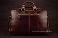 Luxury Genuine Leather Men's Travel Italian Bags - Gustobene