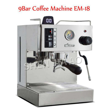 9Bar EM-18 Italian semi-automatic coffee machine Espresso Coffee Machine Coffee maker With Professional Pump For family 220V - Gustobene