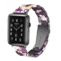 Italian Resin Band for iWatch 44MM/42MM For Apple Watch 5 40mm 38mm Bracelet Wrist Ceramic Strap handmade Series 5/4/3 Watchband