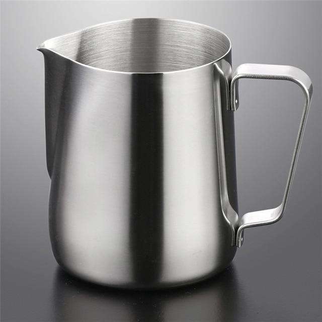 Manual Stainless Steel Frothing Pitcher - Gustobene