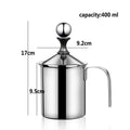 Manual Stainless Steel Frothing Pitcher - Gustobene
