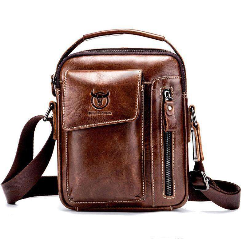 Genuine Leather Italian Vintage Handbags - Gustobene
