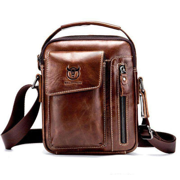 Genuine Leather Italian Vintage Handbags - Gustobene