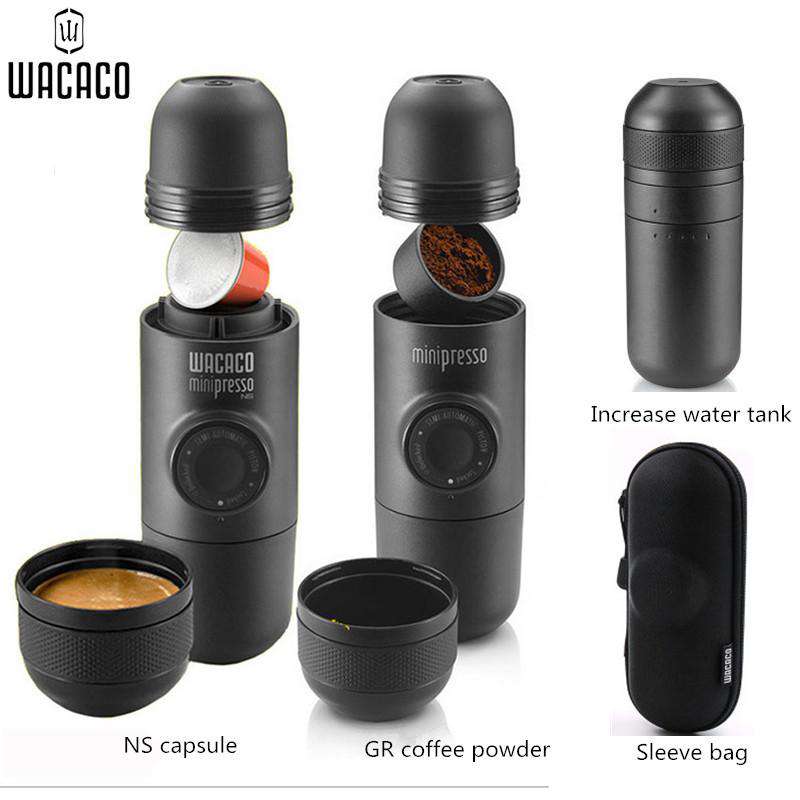 Mini coffee machine  capsule coffee machine coffee powder machine manual portable coffee machine pump coffee machine