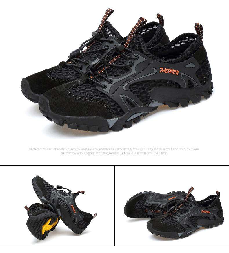 Summer Hiking Suede Shoes - Gustobene