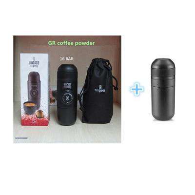 Mini coffee machine  capsule coffee machine coffee powder machine manual portable coffee machine pump coffee machine
