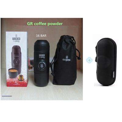 Mini coffee machine  capsule coffee machine coffee powder machine manual portable coffee machine pump coffee machine