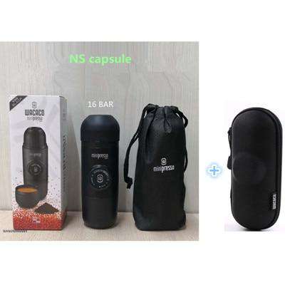 Mini coffee machine  capsule coffee machine coffee powder machine manual portable coffee machine pump coffee machine