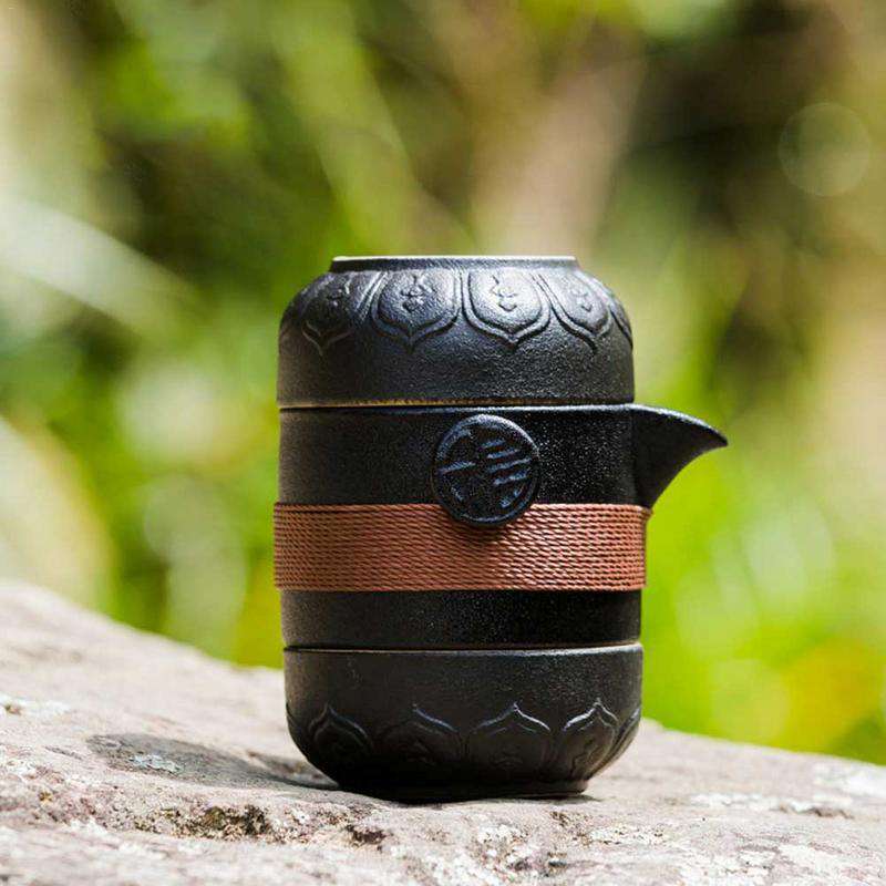 Portable Ceramic Coffee Sets - Gustobene
