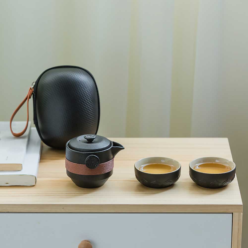 Portable Ceramic Coffee Sets - Gustobene