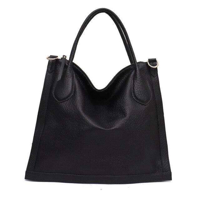 SC Designer Brand Large Flat Shoulder Tote Bag Ladies Italian Luxury Leather High Quality Handbag Laptop Work Crossbody Bags - Gustobene