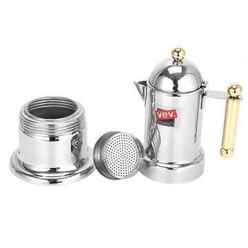 Hot Stainless Steel Coffee Pot Italian Moka Mocha Espresso Maker Latte Percolator Pot Coffee Extractor Percolator Drink Pots Too - Gustobene