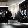 Italian Design Silver Art chandelier - Gustobene
