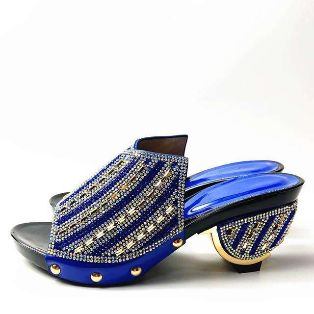 Newest Fashion Italian shoes and bag set wholesale Sky blue color for wedding shoes and matching purse 38-42 WENZHAN 912-30