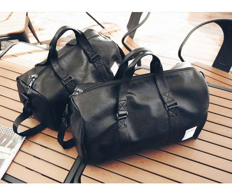 Leather Travel Bags - Gustobene