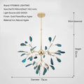 Modern LED Pink chandelier Italian Design - Gustobene