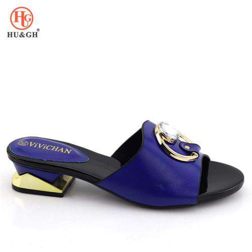 New Arrival Italian Nigerian Party Shoes Without Bag Set Yellow Color Fashion Slipper Wedding African Shoes Not Matching Bag Set