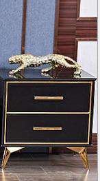 Light luxury style coffee table TV cabinet combination simple post-modern audiovisual cabinet floor cabinet Italian minimalist