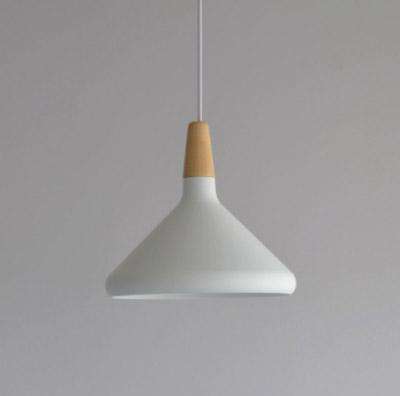 Modern Simple pendant lamps E27 Aluminum wood pendant lights italian lamp Home restaurant counter decoration lighting - Gustobene