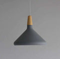 Modern Simple pendant lamps E27 Aluminum wood pendant lights italian lamp Home restaurant counter decoration lighting - Gustobene