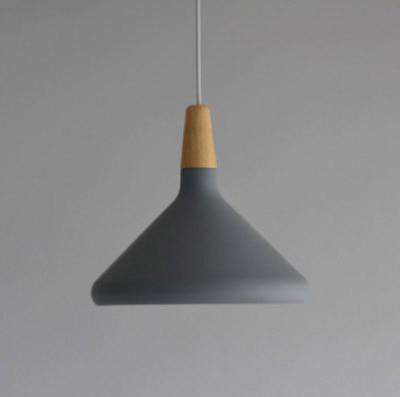 Modern Simple pendant lamps E27 Aluminum wood pendant lights italian lamp Home restaurant counter decoration lighting - Gustobene