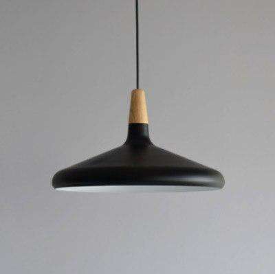 Modern Simple pendant lamps E27 Aluminum wood pendant lights italian lamp Home restaurant counter decoration lighting - Gustobene