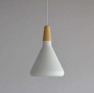 Modern Simple pendant lamps E27 Aluminum wood pendant lights italian lamp Home restaurant counter decoration lighting - Gustobene