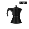 GUNOT Aluminum Moka Pot Maker Matte Textured Coffee Pot Heatable Italian Coffee Maker Espresso Kettle Percolator Kitchen Tools - Gustobene