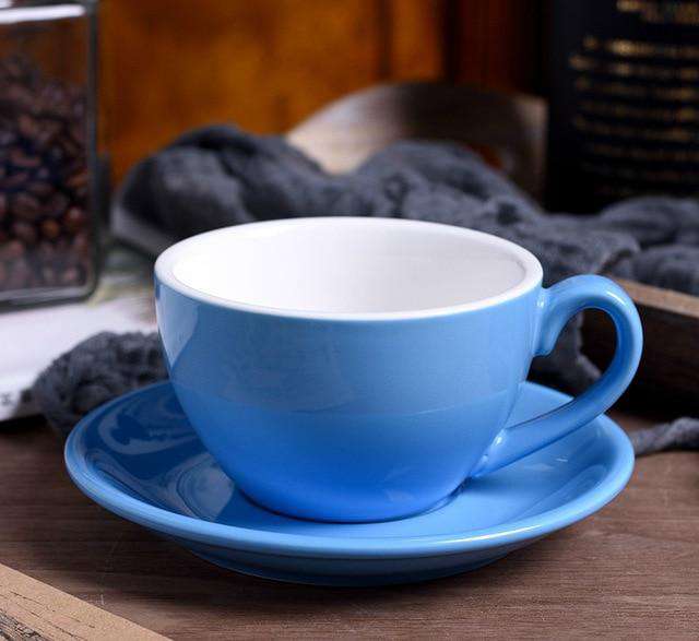 Pull Flower Coffee Mugs Italian Milk Cups And Saucer Ceramic Small Capacity Espresso Colors Optional Afternoon Tea Latte Cafe