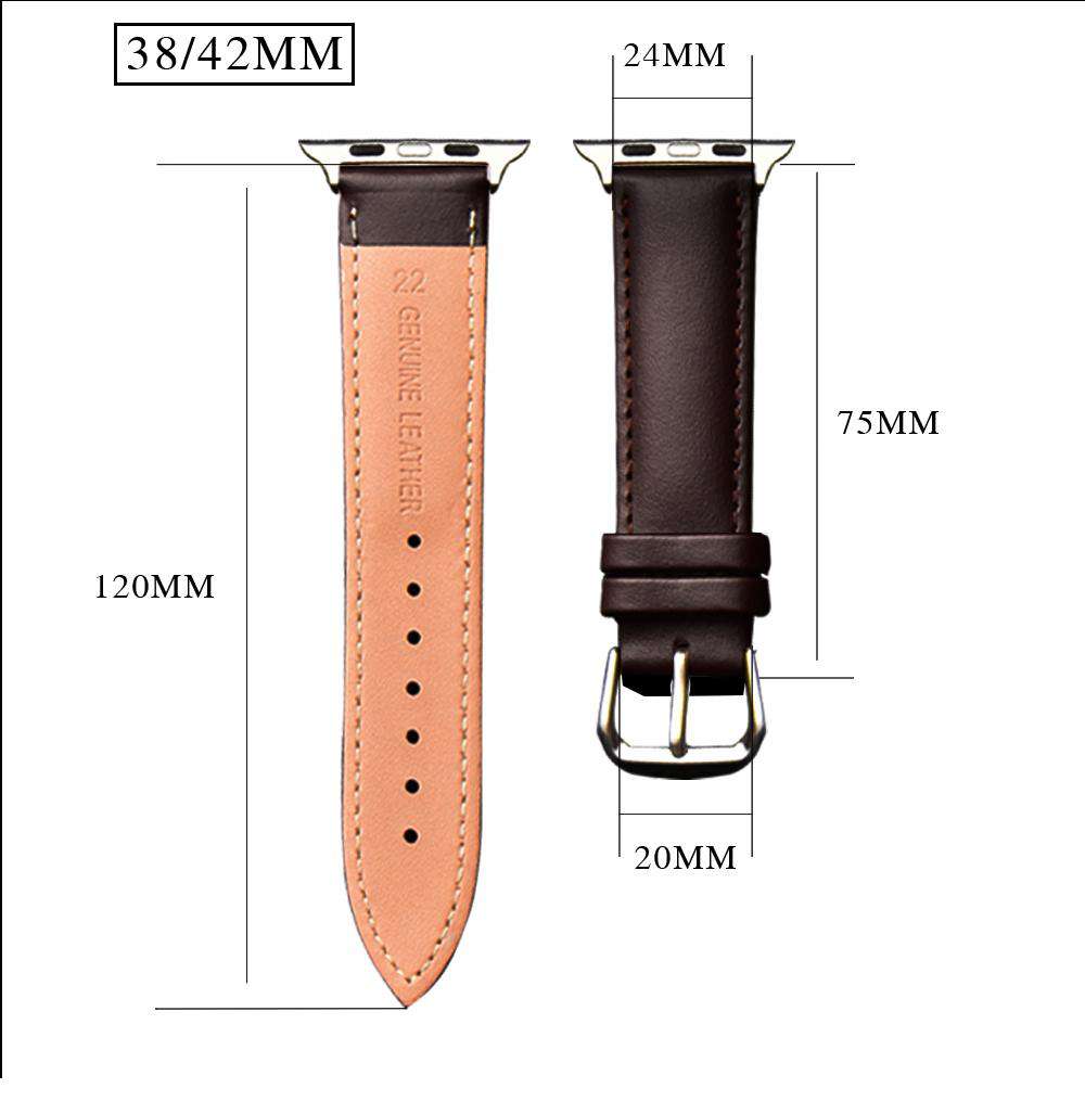 Leather Band Loop Watch - Gustobene